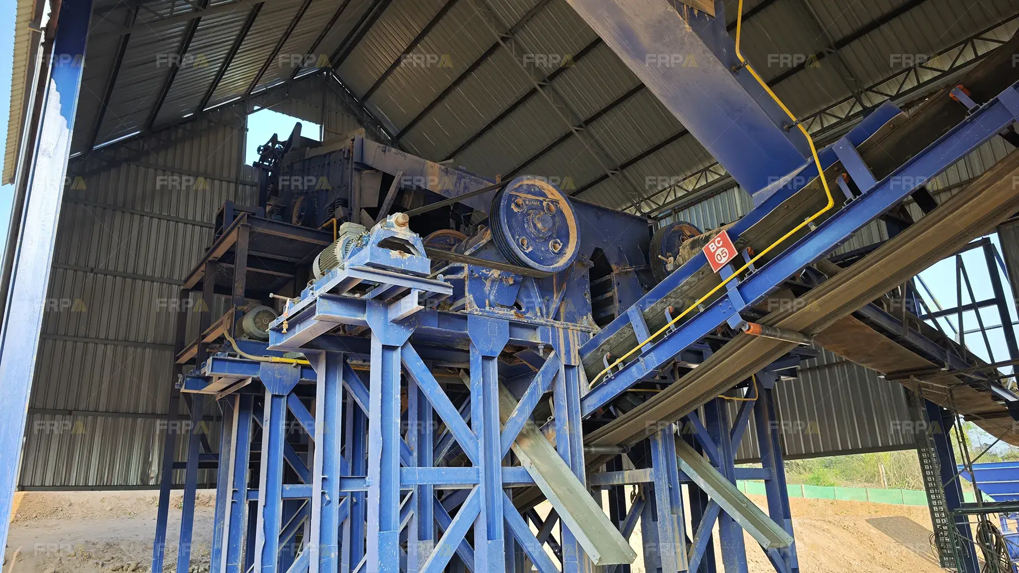 Barite screening and classification