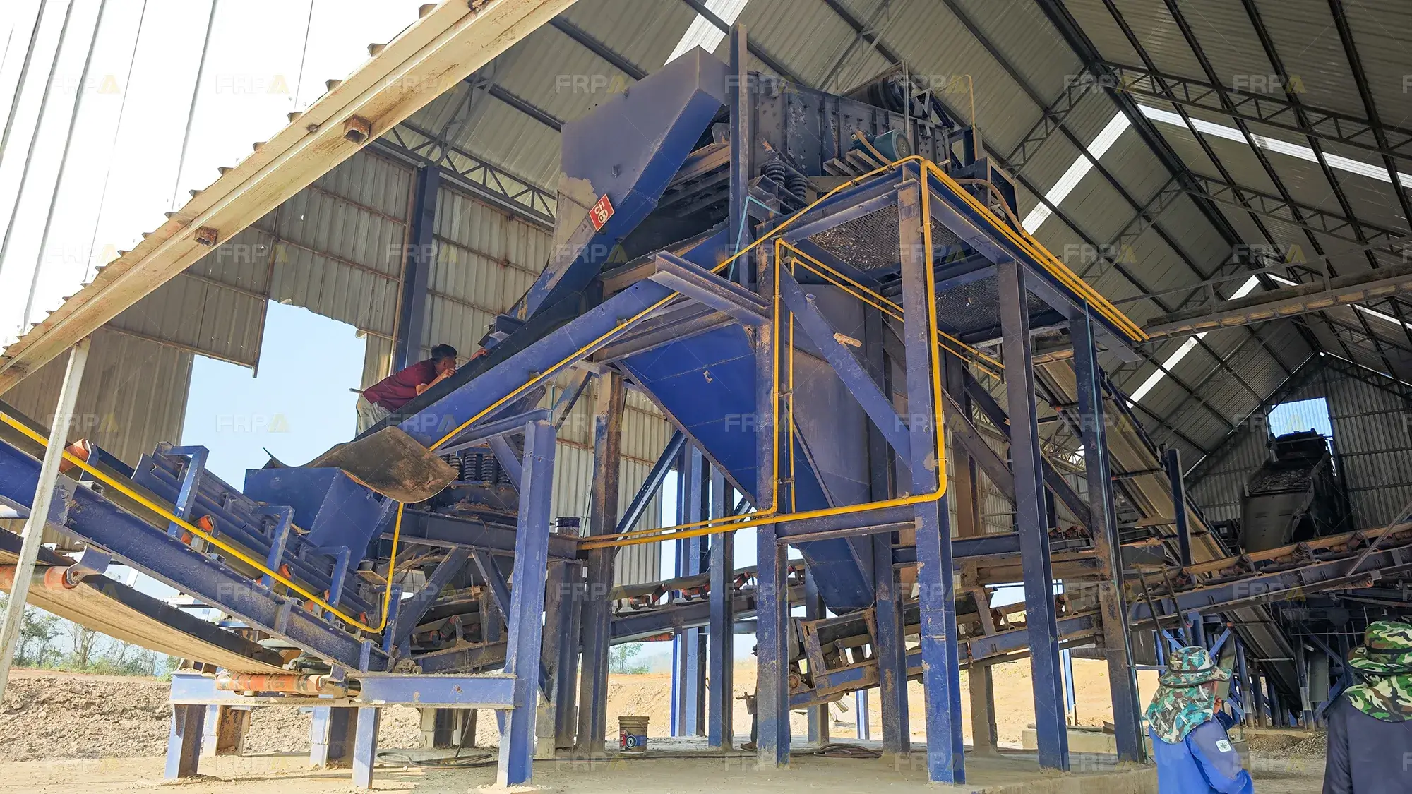 Barite crushing equipment